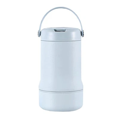 20 ኦው የታሸገ የሾርባ ቴርሞር የታጠፈ ማንኪያ ማንኪያ እና ሳህን ጋር