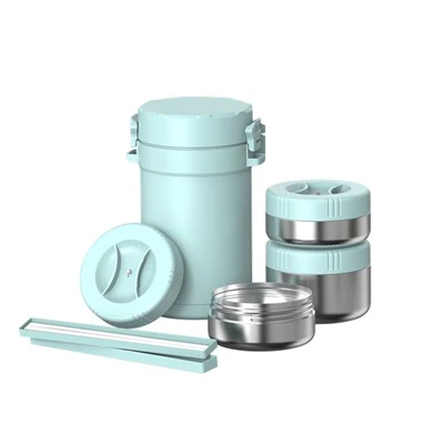 3 ንብርብር የማይዝግ ብረት የምግብ ማሰሮ